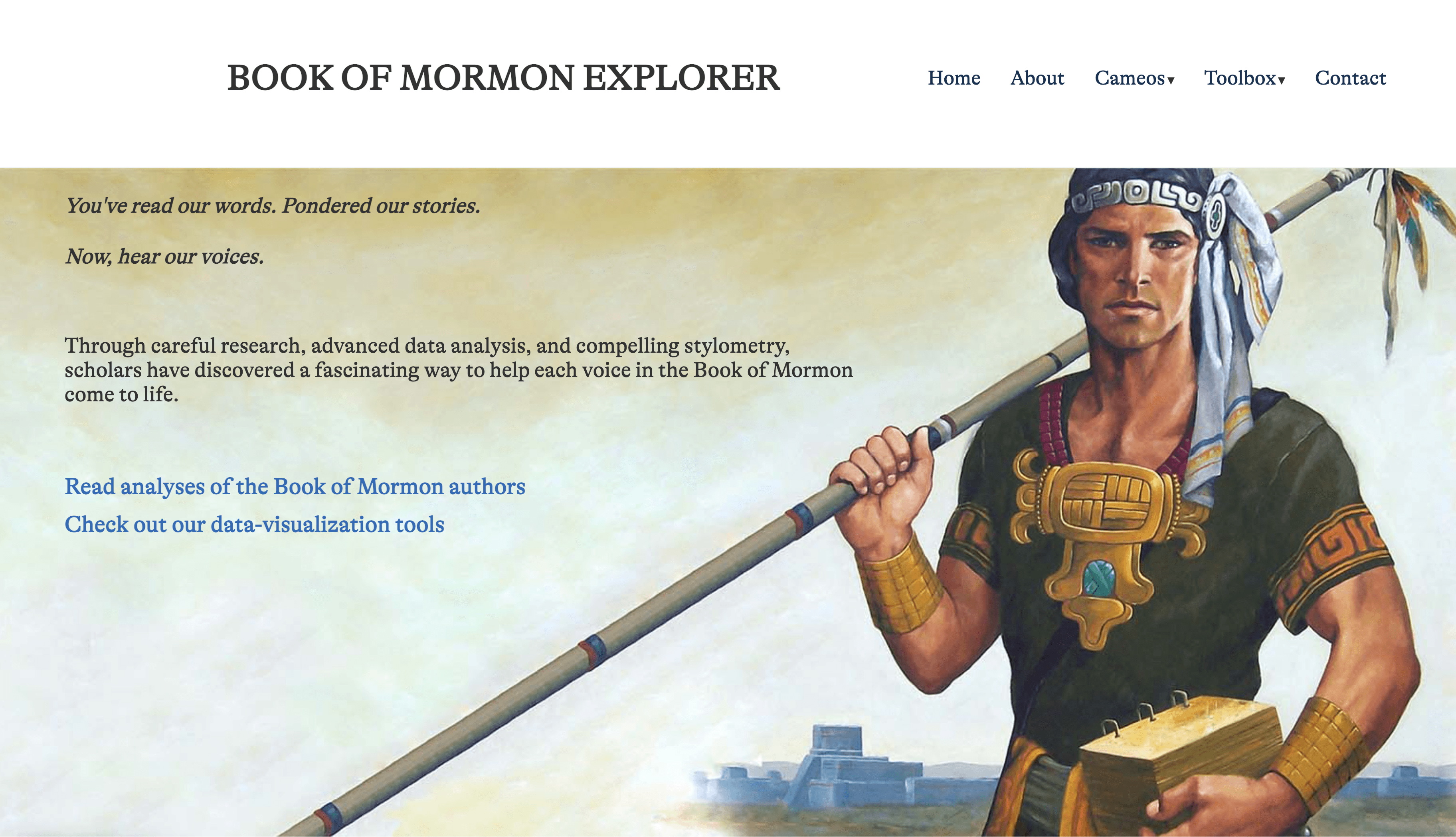 Book of Mormon Explorer