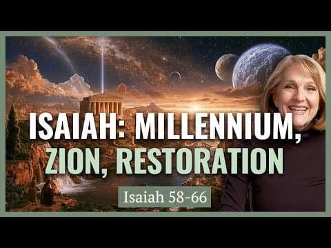 Isaiah 58-66 Millenium, Sabbath, Restoration | Handmaidens, Harems, Heroines I Lynne Hilton Wilson
