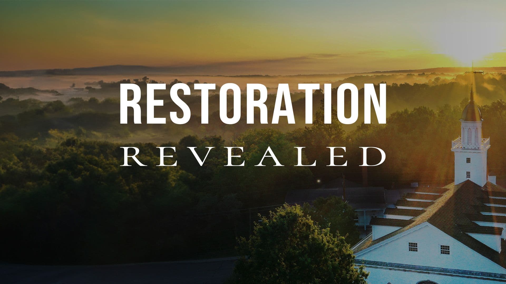 Title Screen for Restoration Revealed