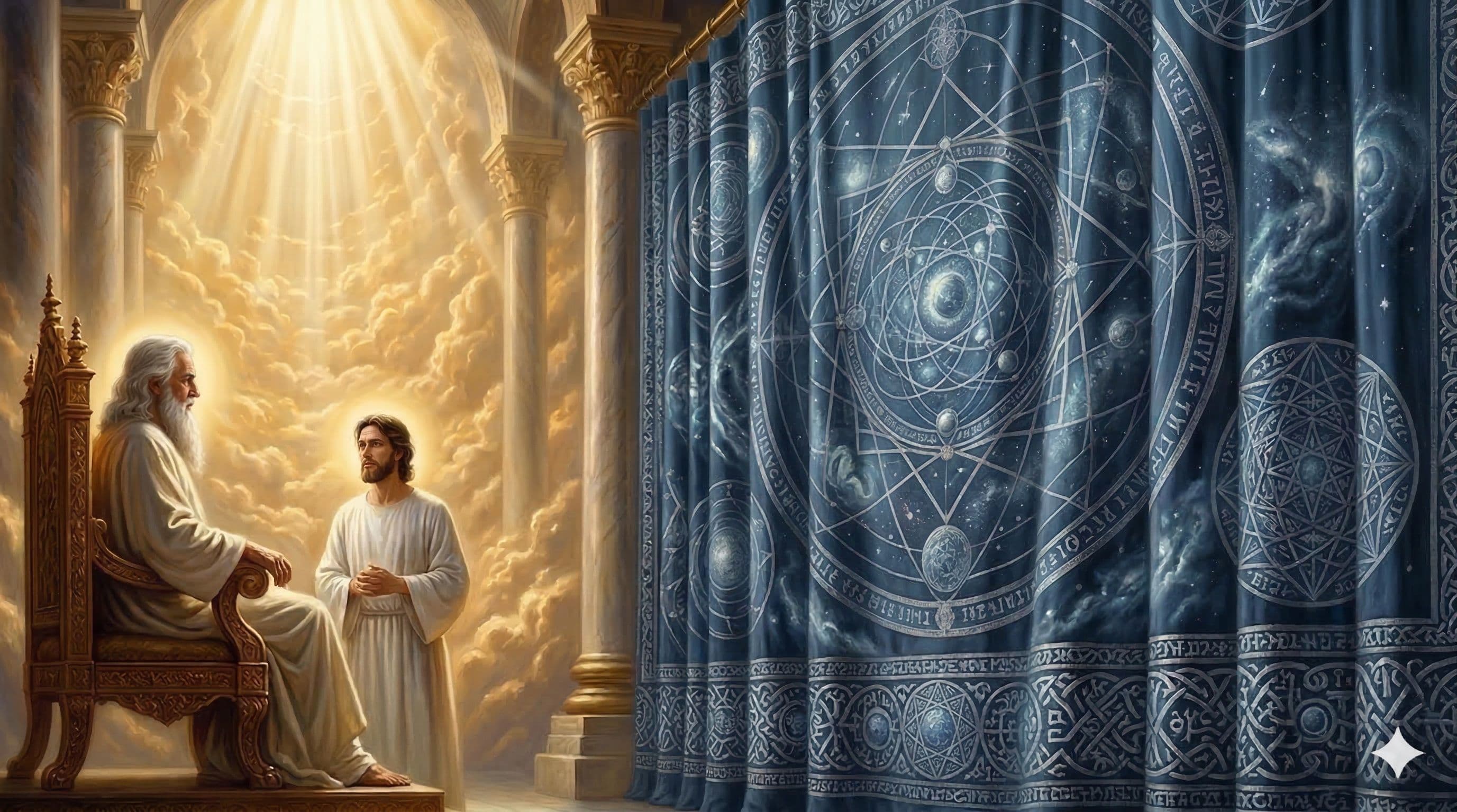 Stretched Curtain Imagery