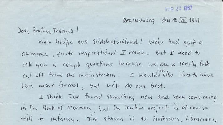 Courtesy John W. Welch