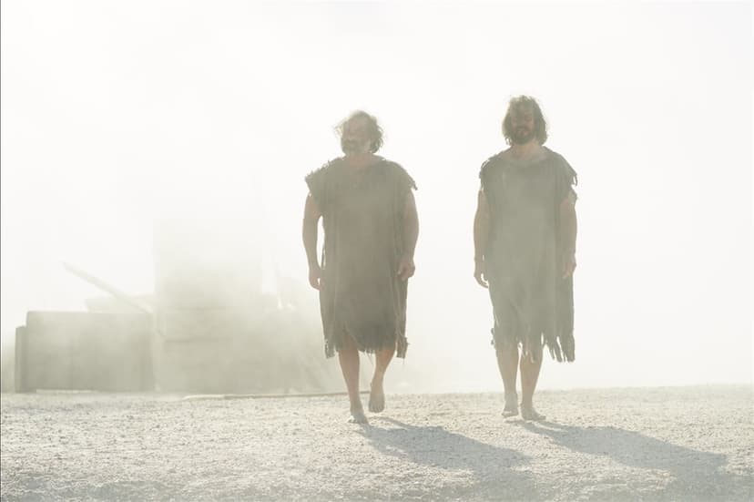 Alma the Younger and Amulek Walking from the Prison. Image via churchofjesuschrist.org.