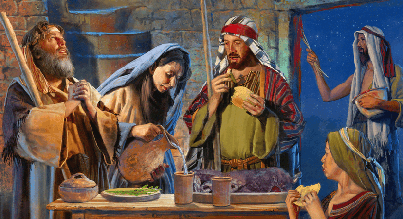 The Passover Supper. Image by Brian Call.