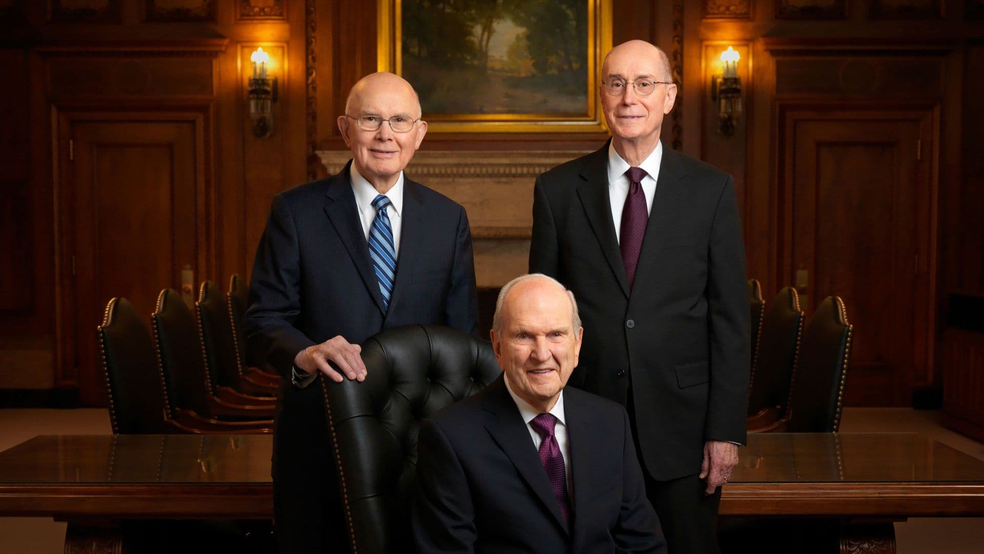 The First Presidency of The Church of Jesus Christ of Latter-day Saints. Image from The Church of Jesus Christ of Latter-day Saints