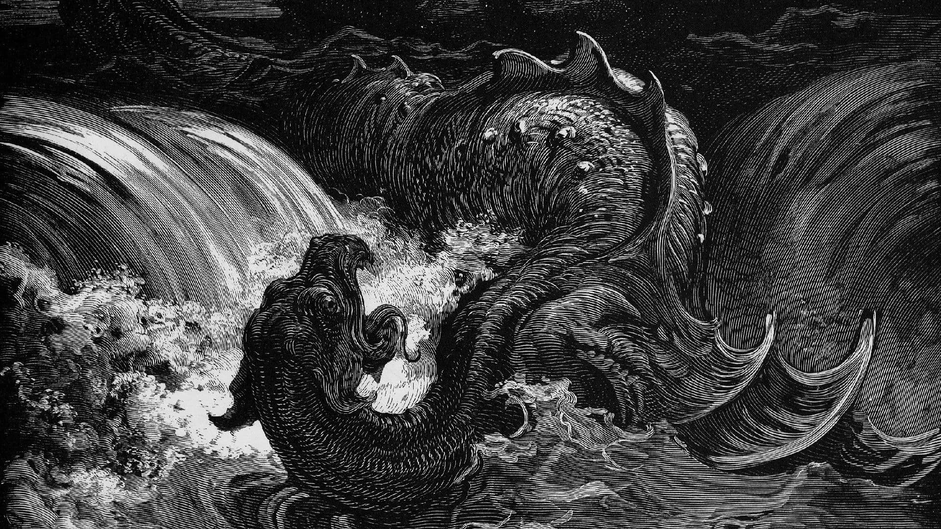 Detail from “The Destruction of Leviathan” by Gustave Doré