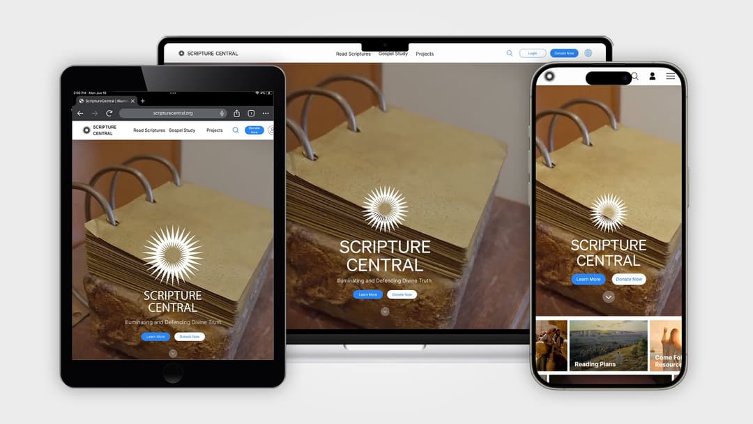 Scripture Central Announces New Website Scripture central announces new website